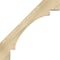 Ekena Millwork 6"W x 36"D x 36"H Merced Rough Sawn Knee Brace, Douglas Fir BRC06X36X36MRC00RDF - alternate 4